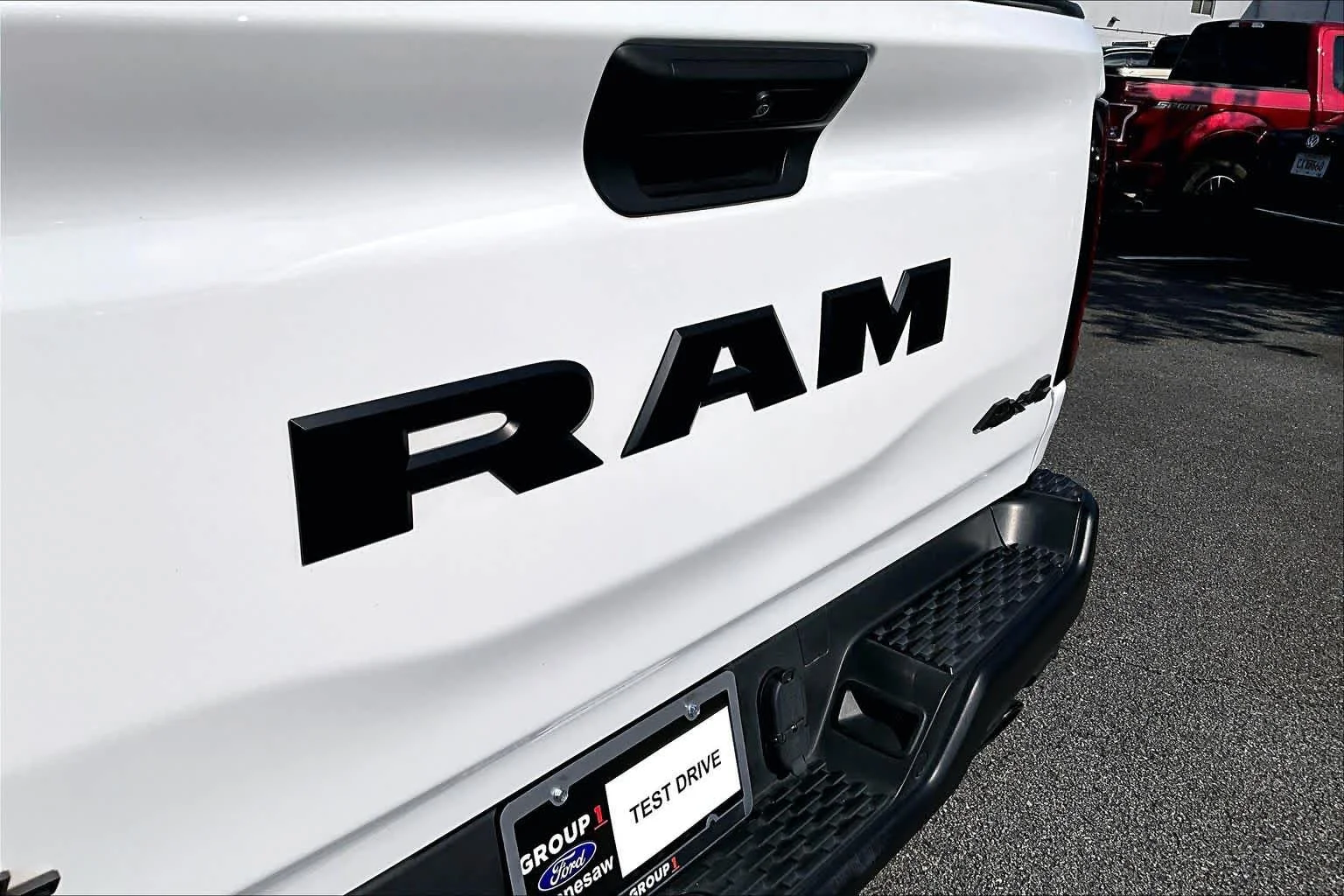 Used 2025 Bright White Clearcoat Ram Rebel image 30