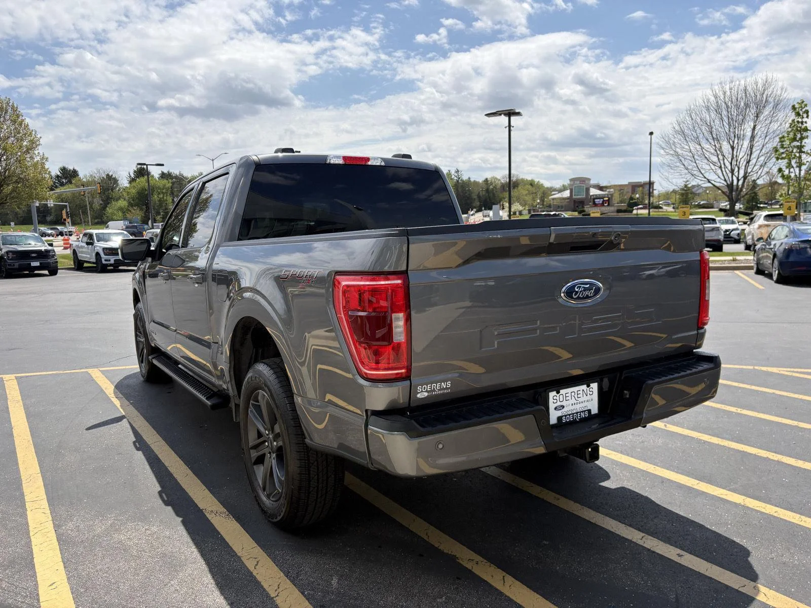Used 2023 Carbonized Gray Ford XLT image 4