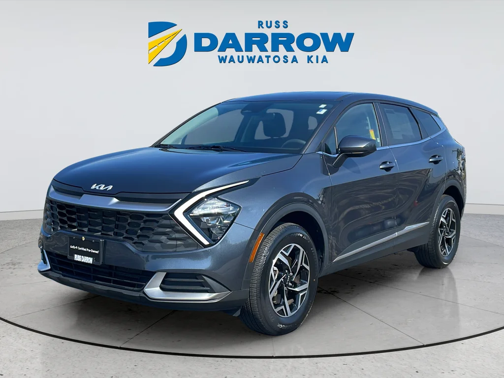 Used 2023 Gray Kia LX image 1