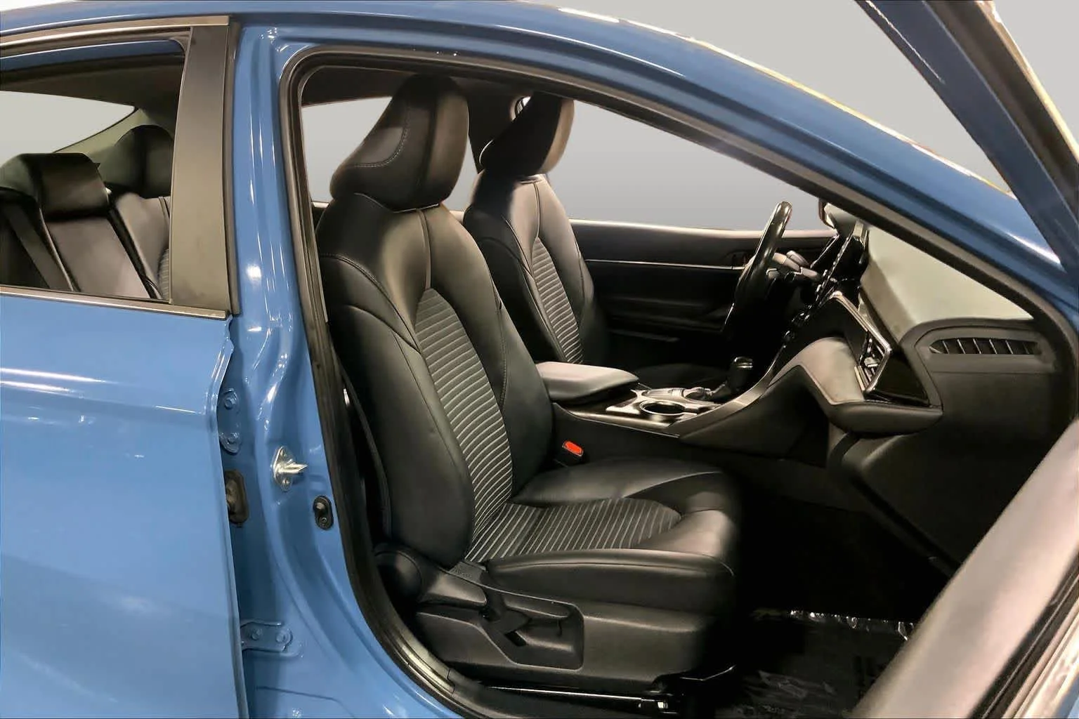 Used 2024 Cavalry Blue Toyota SE image 9
