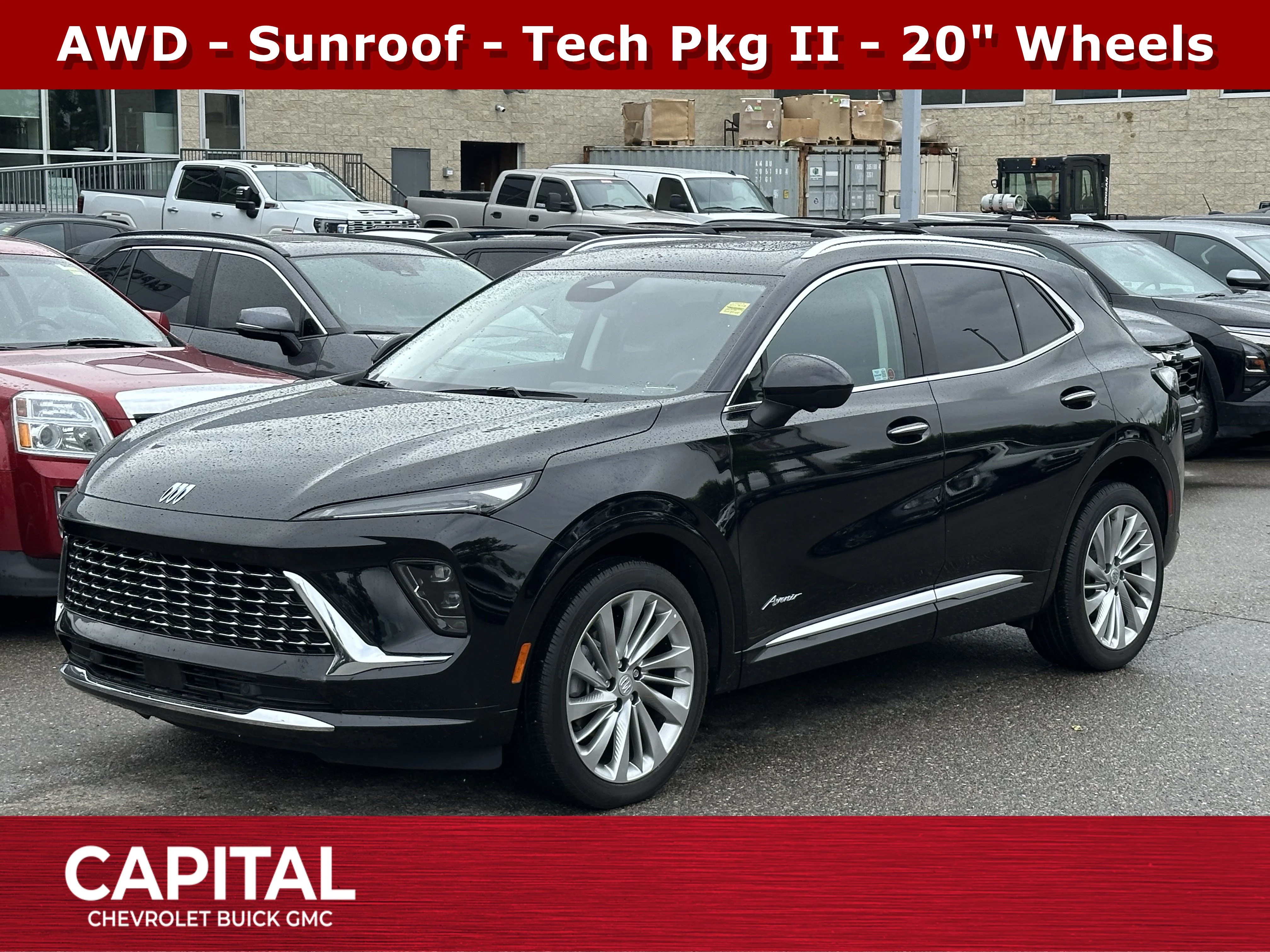 Certified Used 2024 Black Buick Avenir image 1