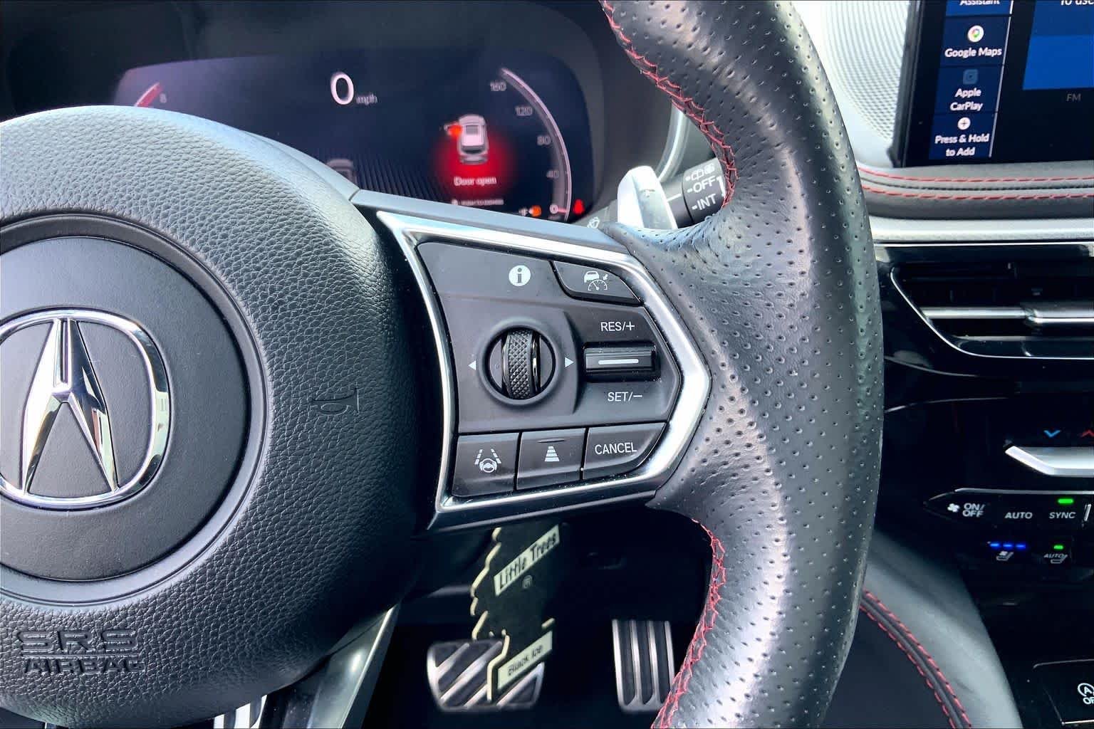 Used 2025 Liquid Carbon Metallic Acura w/A-Spec Package image 24