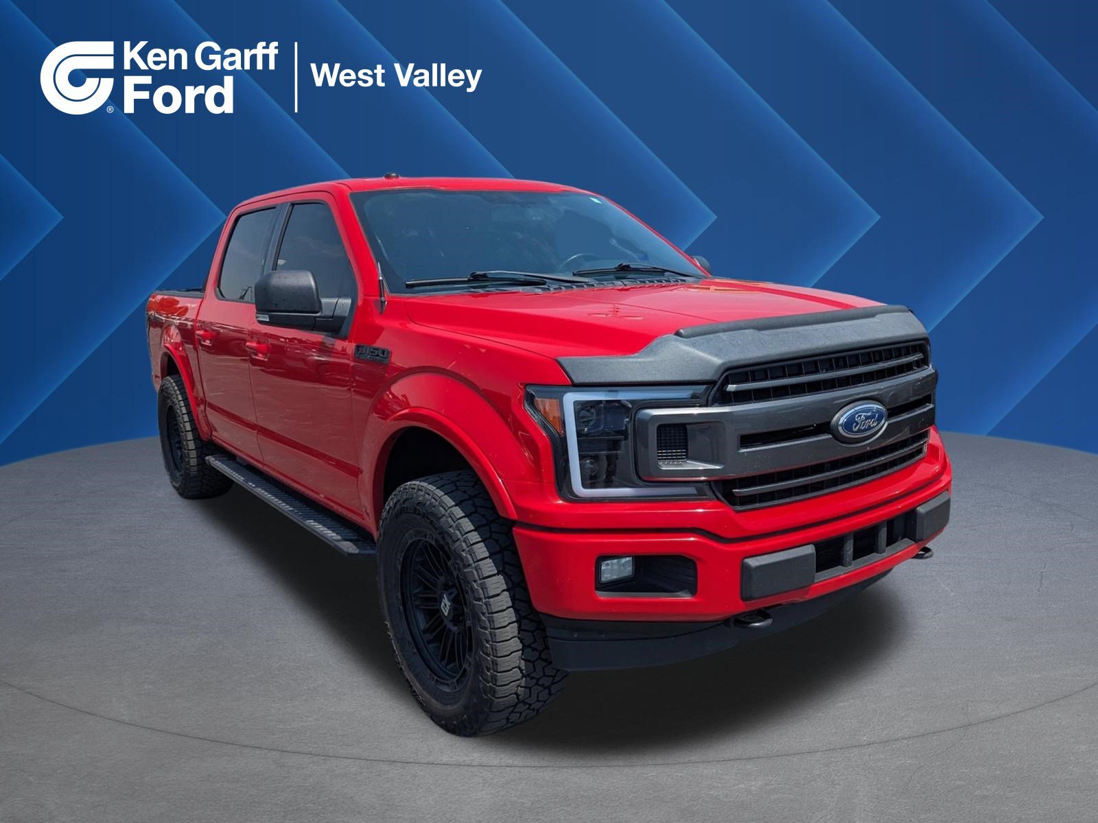 Used 2018 Race Red Ford XLT image 1