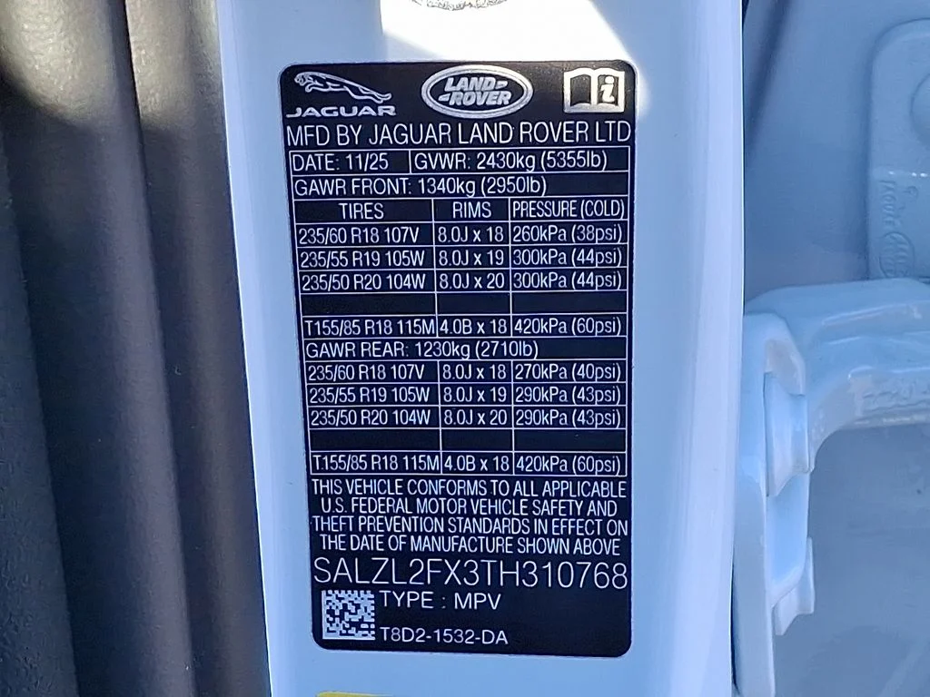 New 2026 White Land Rover Dynamic image 16