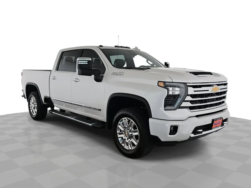 Certified Used 2025 Iridescent Pearl Tricoat Chevrolet High Country image 1