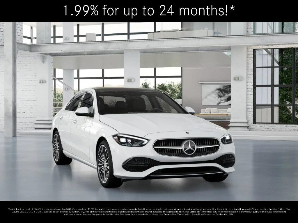 New 2026 Polar White Mercedes-Benz C 300 image 51