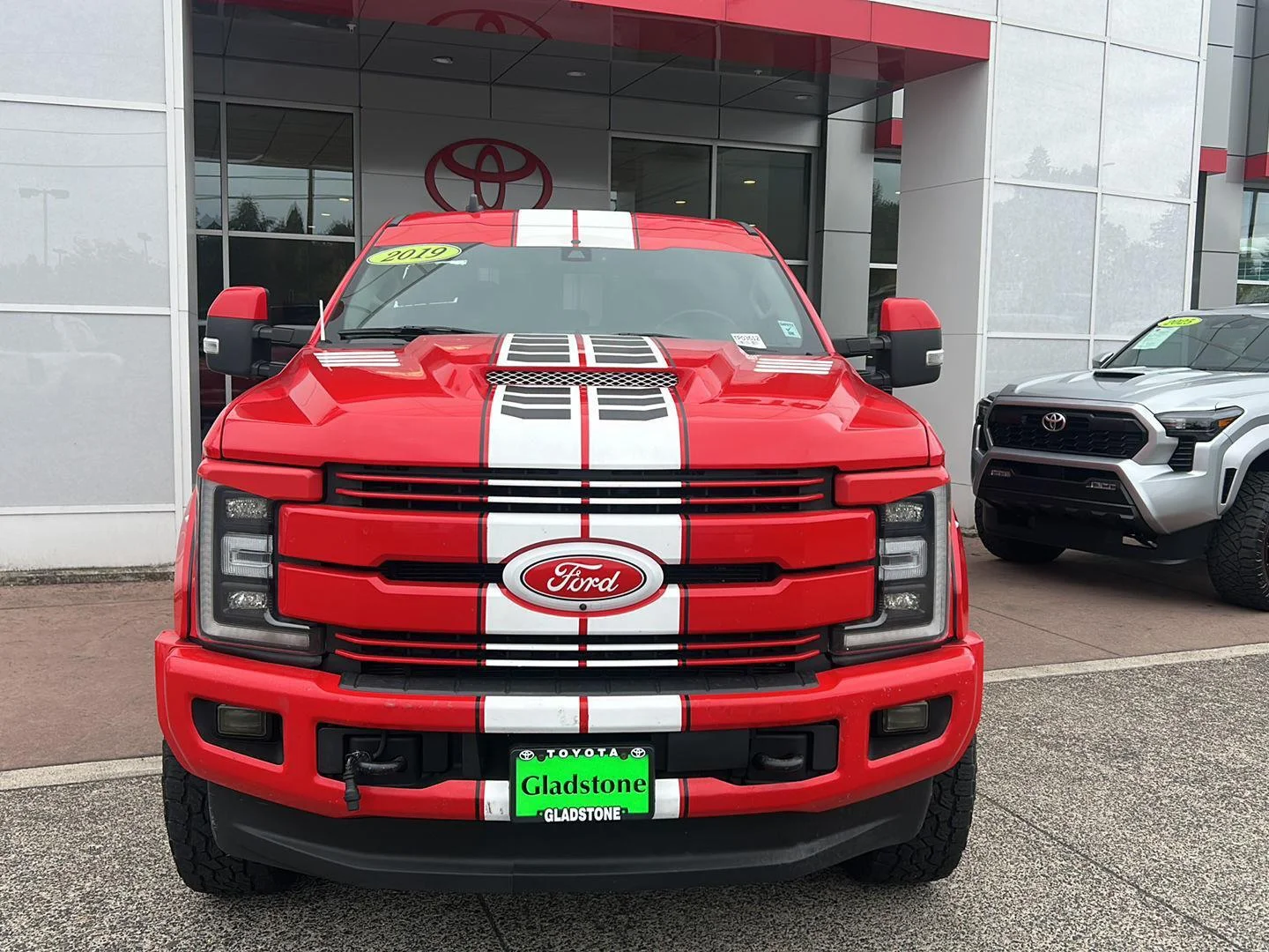 Used 2019 Race Red Ford LARIAT image 7