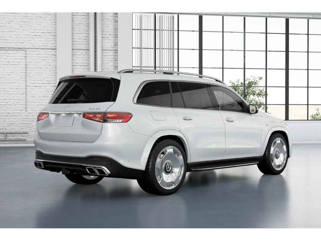 New 2026 MANUFAKTUR Moonlight White Metallic Mercedes-Benz AMG® GLS 63 4MATIC+ SUV image 63