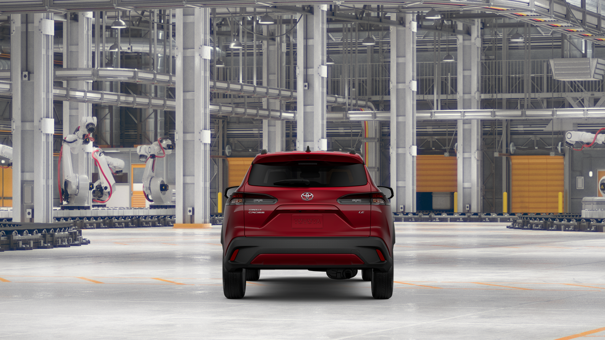 New 2026 Soul Red Crystal Toyota LE image 8