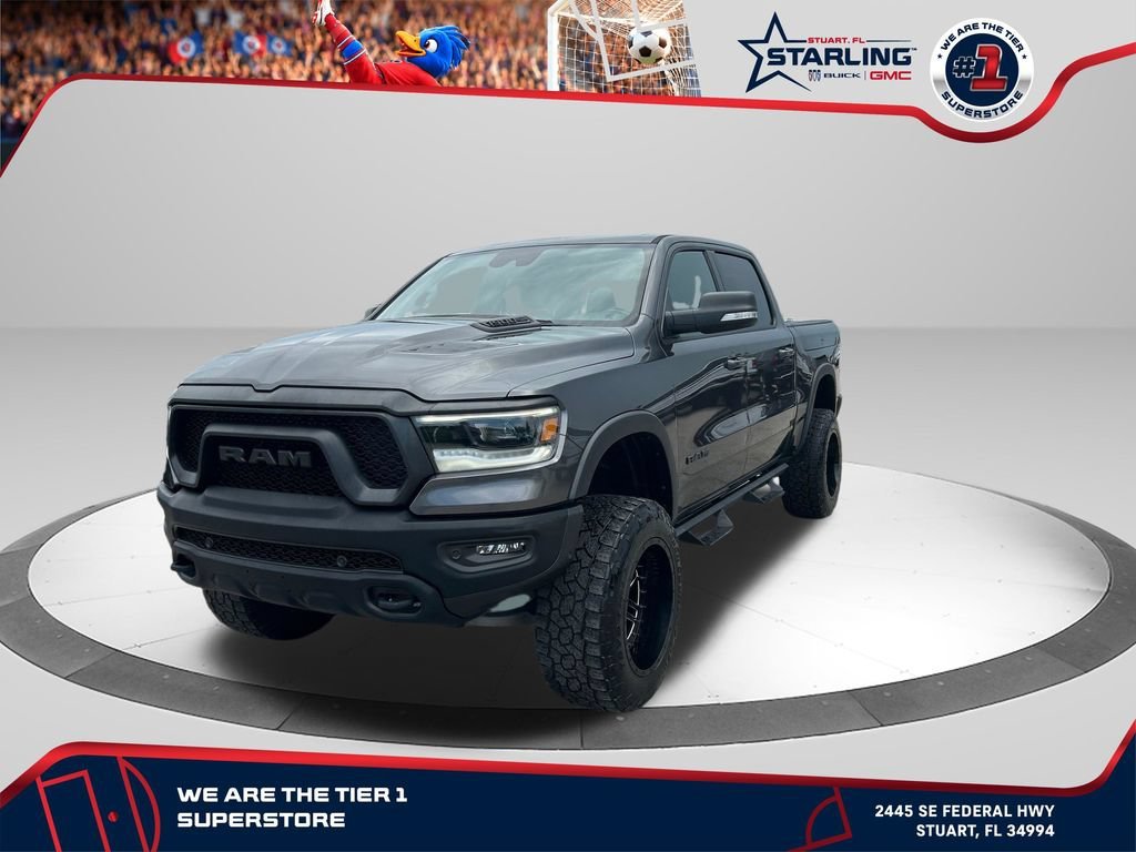 Used 2021 Gray Ram Rebel Crew Cab 4x4 5