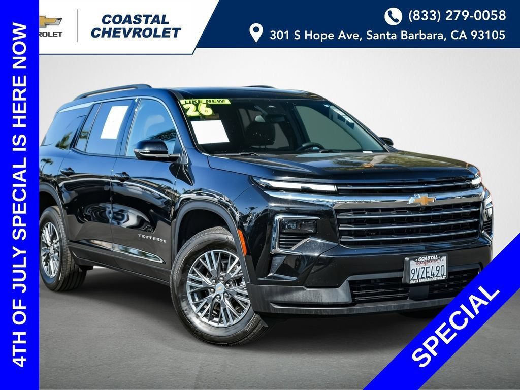 Used 2026 Mosaic Black Metallic Chevrolet LT image 1