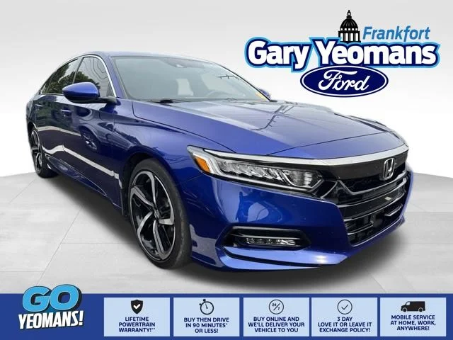 Used 2018 Still Night Pearl Honda Sport image 1