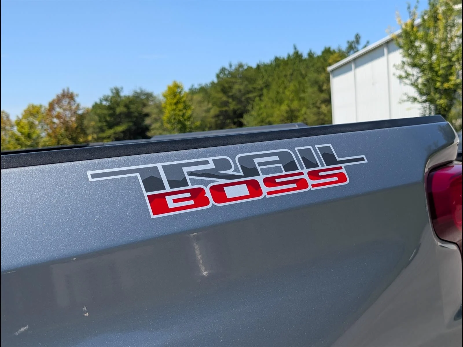 Used 2023 Gray Chevrolet Custom Trail Boss image 8