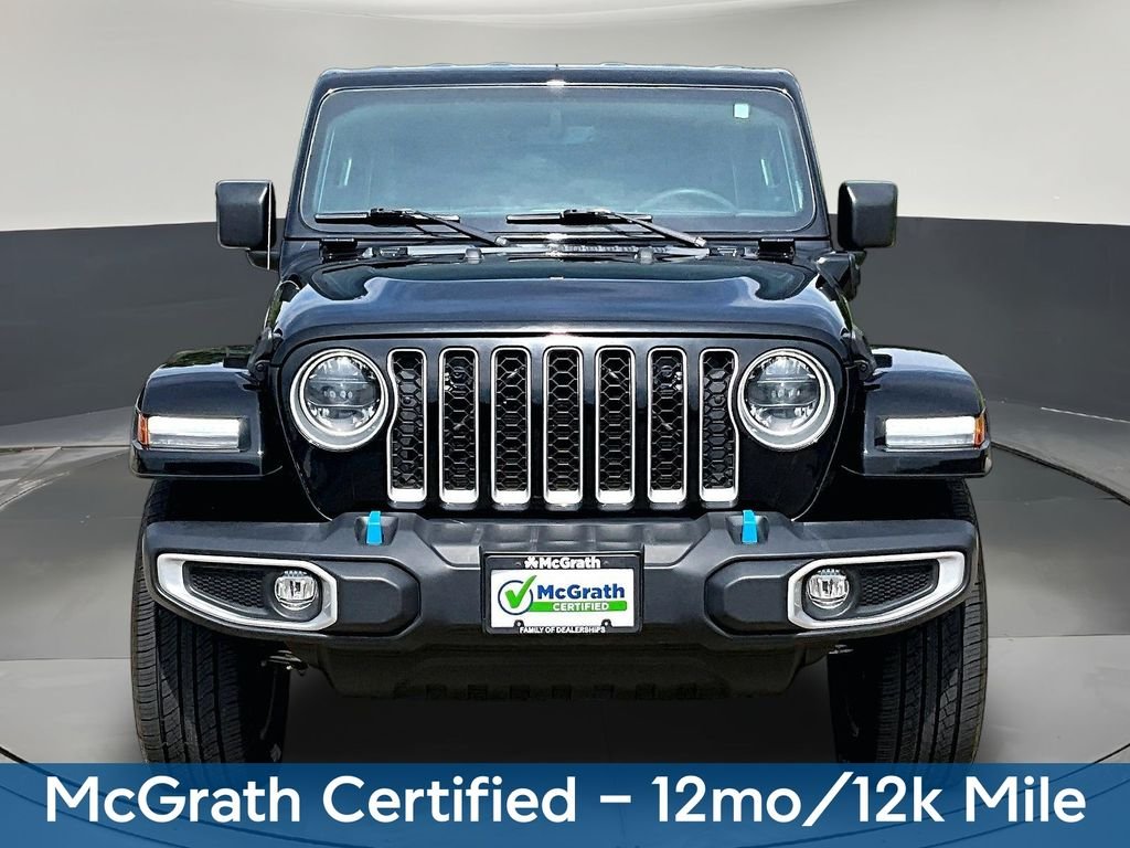 Used 2023 Black Jeep Sahara 4xe image 2