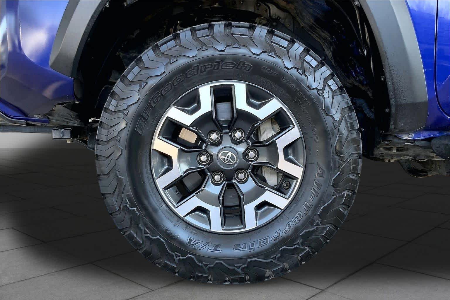 Used 2022 Blue Crush Metallic Toyota TRD Off Road image 11