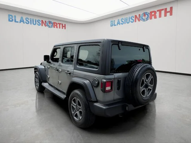 Used 2022 Gray Jeep Unlimited Sport S image 7