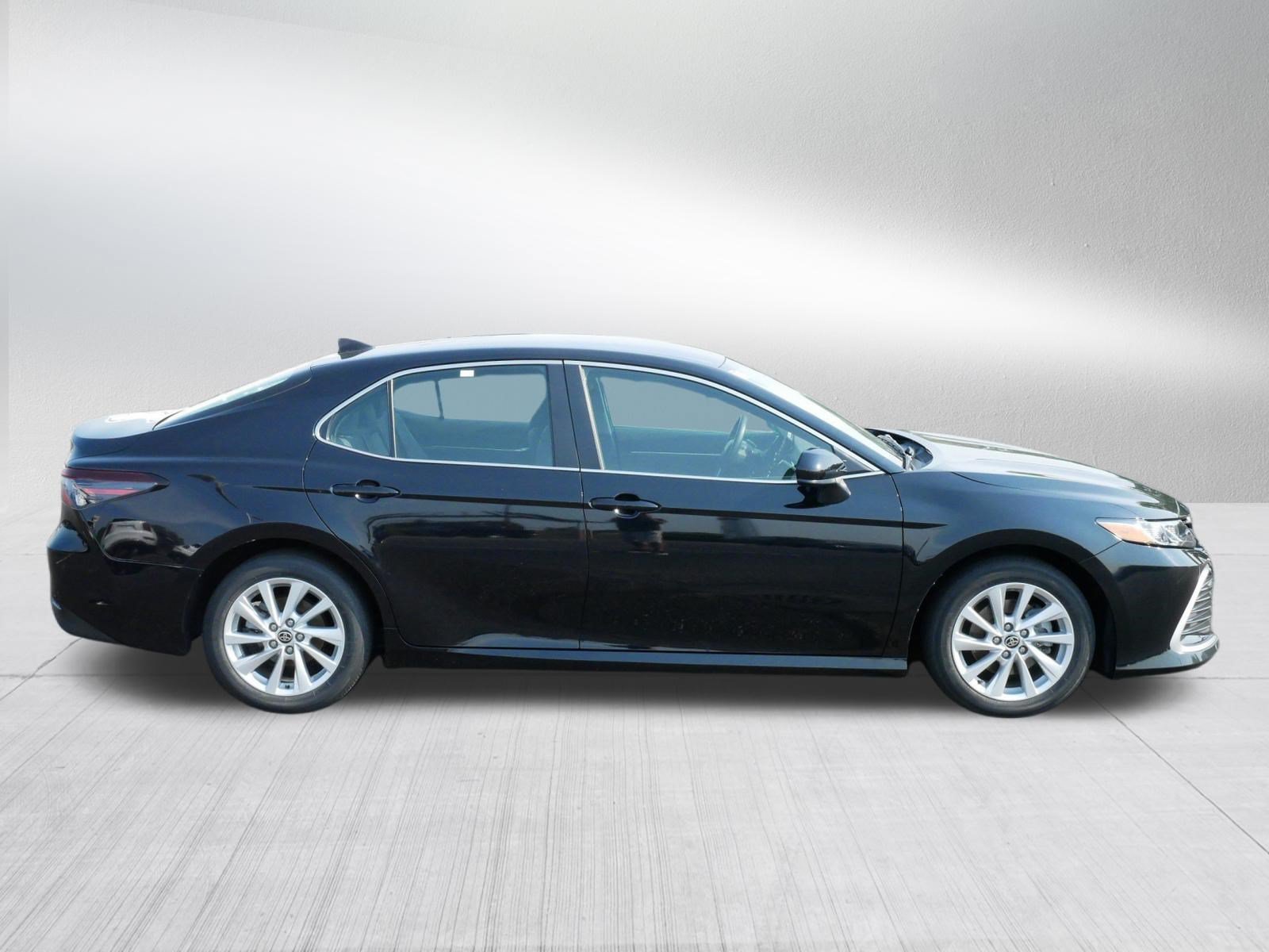 Certified Used 2023 MIDNIGHT BLACK METAL Toyota LE image 8