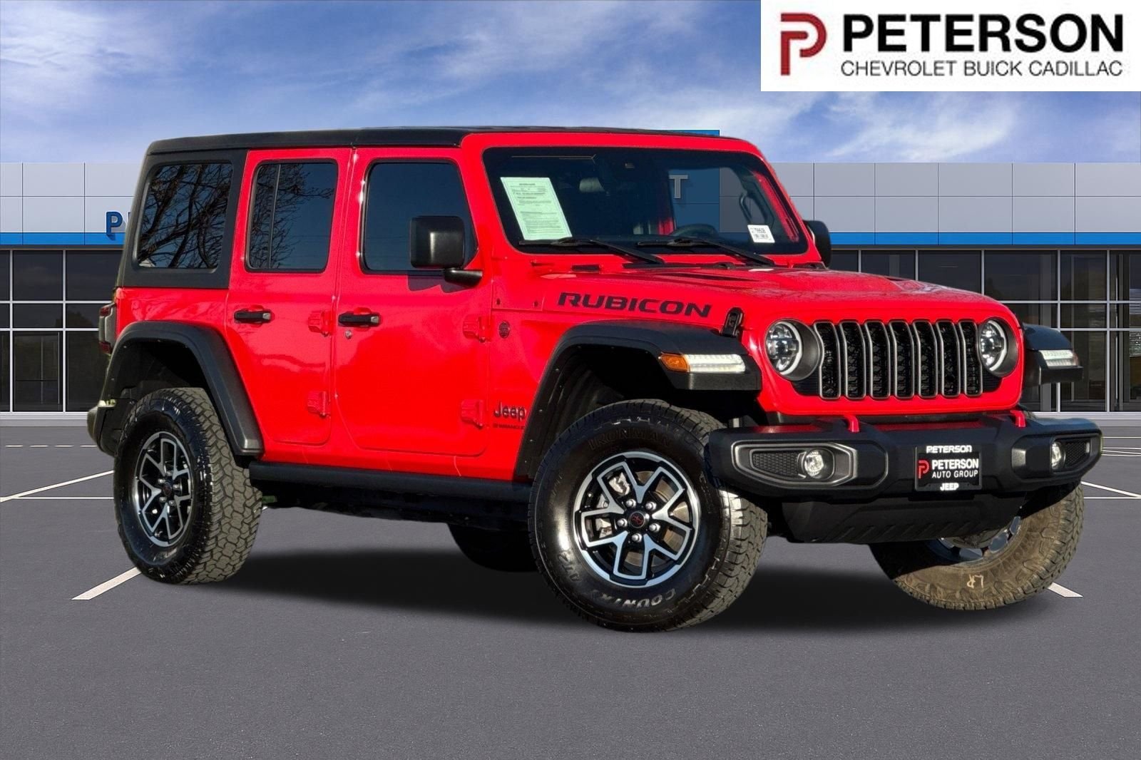 Used 2024 Red Jeep Rubicon image 1