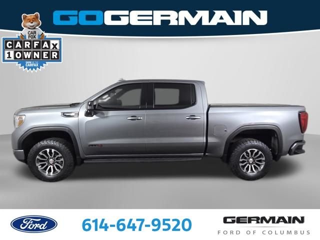 Used 2021 Satin Steel Metallic GMC AT4 image 12