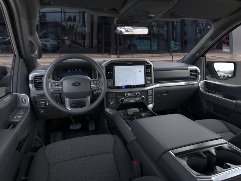 New 2026 Agate Black Metallic Ford XLT image 9