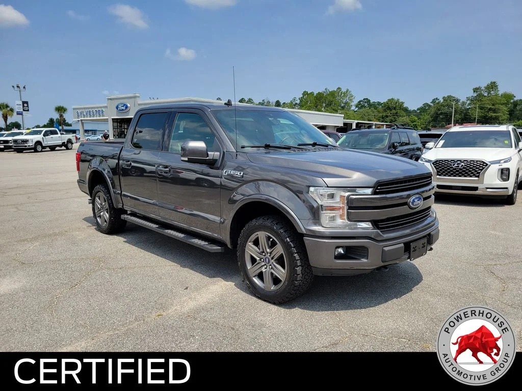 Used 2020 Gray Ford Lariat image 8