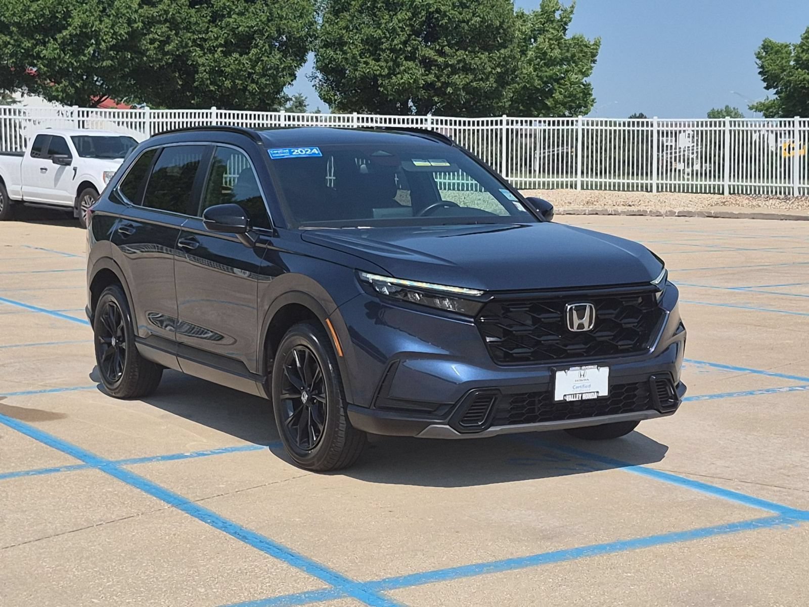 Certified Used 2024 Canyon River Blue Metallic Honda Sport AWD image 5