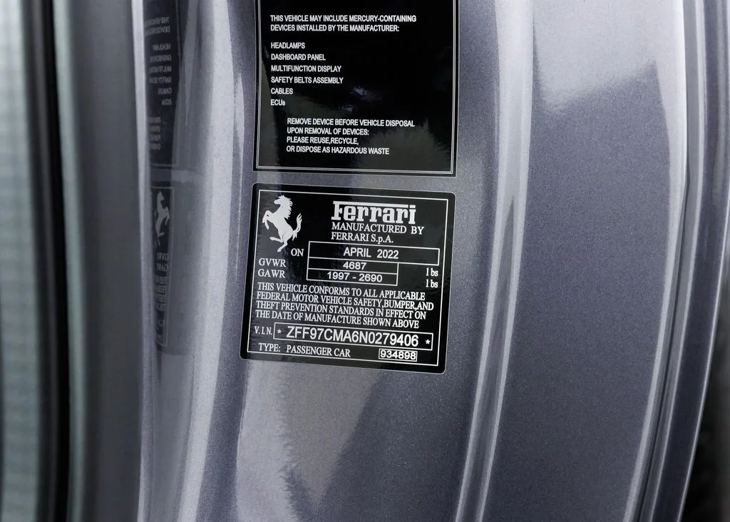 Certified Used 2022 Gray Ferrari Base image 41