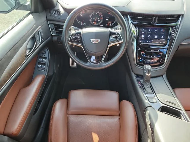 Used 2019 Gray Cadillac 3.6L Twin Turbo V-Sport Premium Luxury image 14