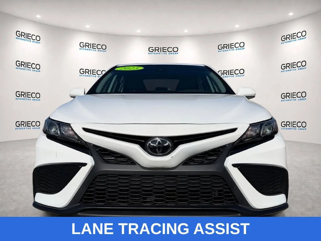 Used 2023 White Toyota SE image 2