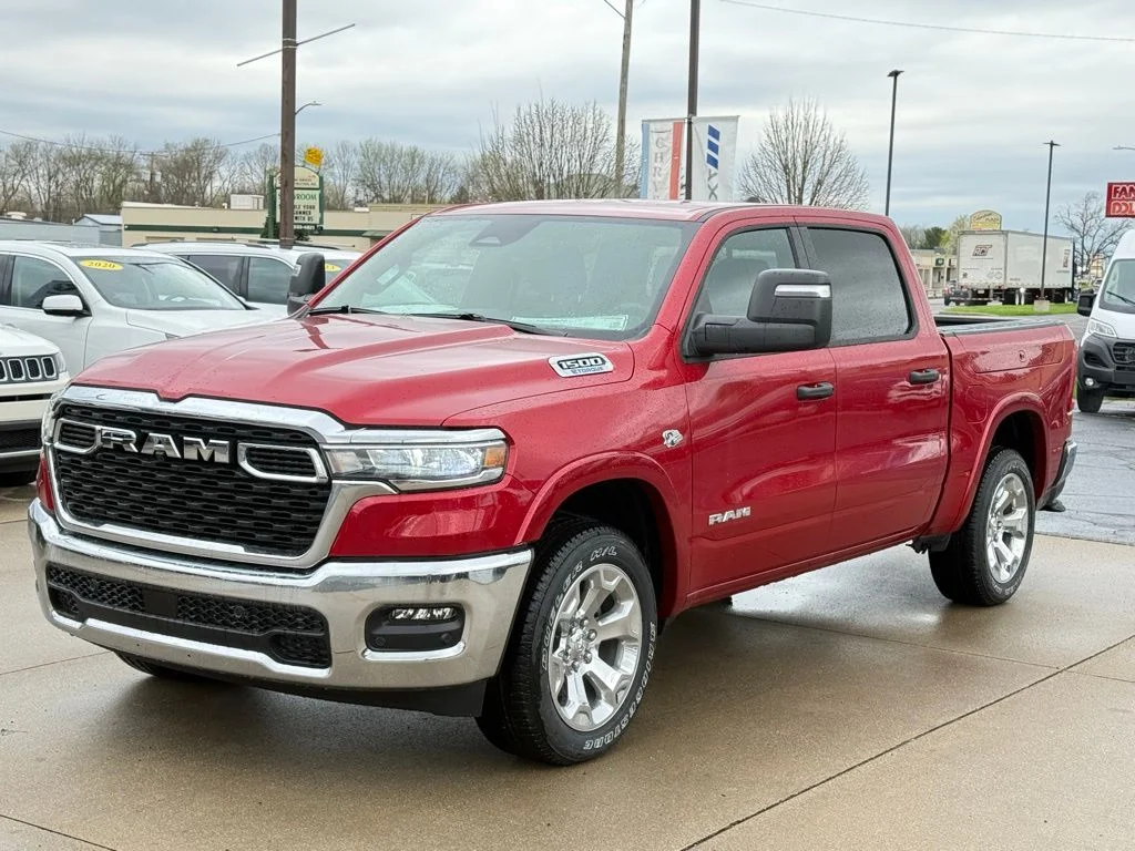New 2026 Molten Red Pearl-Coat Exterior Paint RAM Big Horn/Lone Star image 3