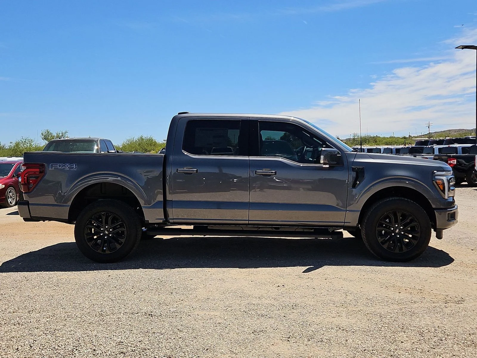 New 2026 Carbonized Gray Metallic Ford Lariat® image 4