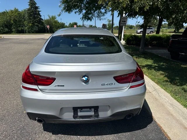 Used 2016 Glacier Silver Metallic BMW 640i xDrive Gran Coupe image 9