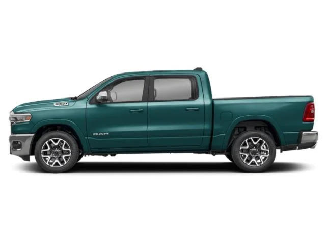 New 2026 Serrano-Green Metallic Exterior Paint RAM Laramie image 3