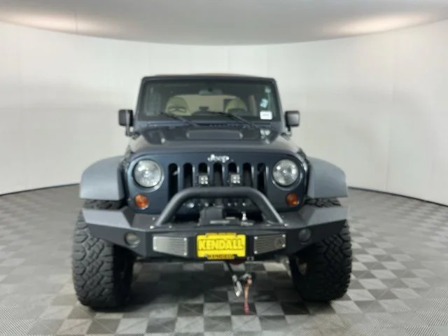 Used 2008 Blue Jeep Unlimited Rubicon image 2