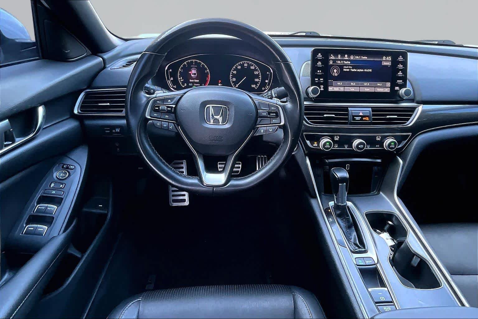 Used 2019 Platinum White Pearl Honda Sport 1.5T image 6
