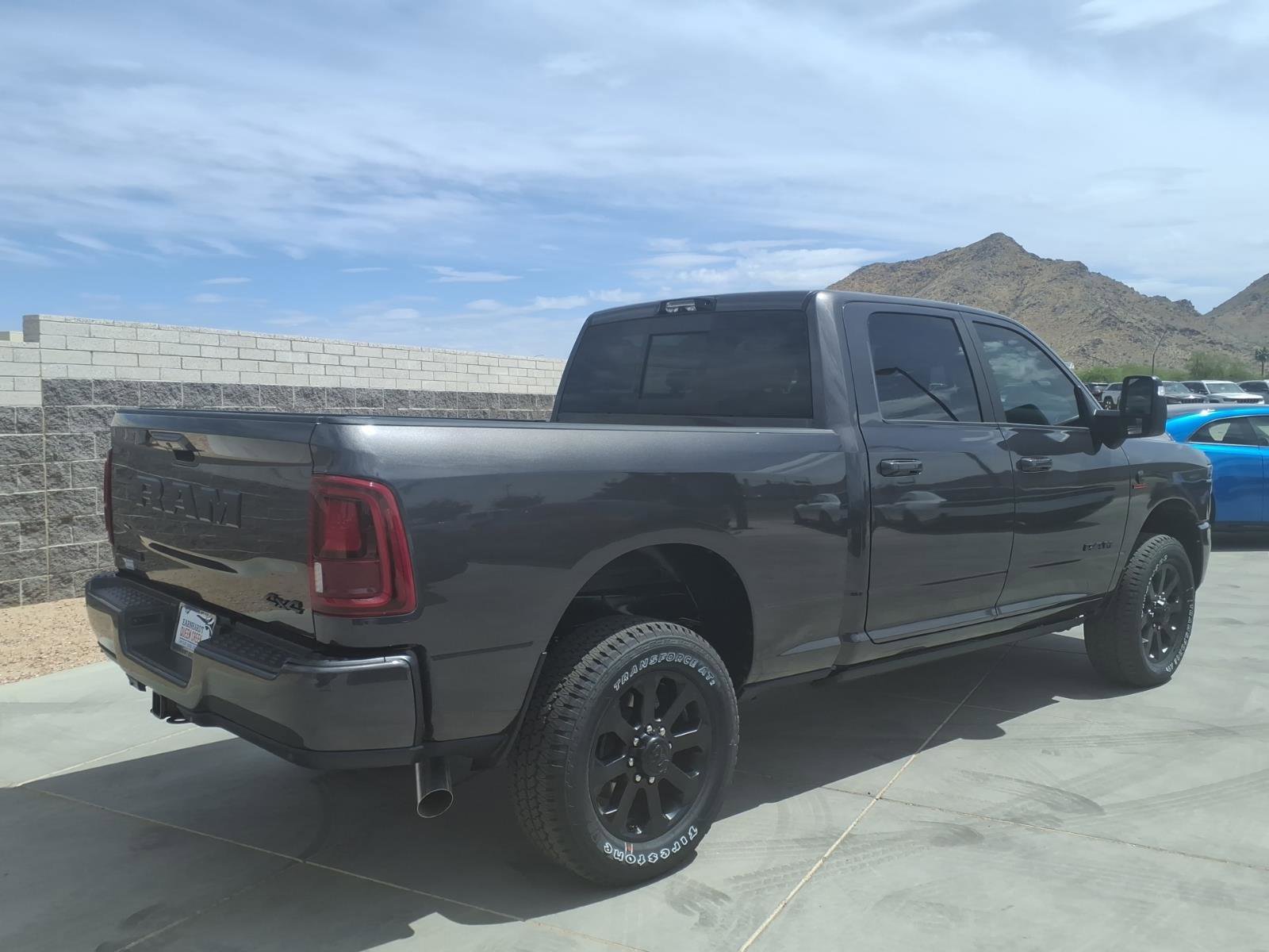 New 2026 Granite Crystal Metallic Clear-Coat Exterior Paint RAM Laramie image 4