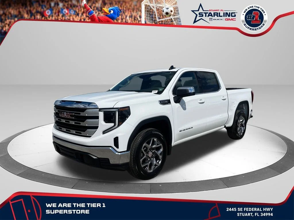 New 2026 Summit White GMC SLE image 1
