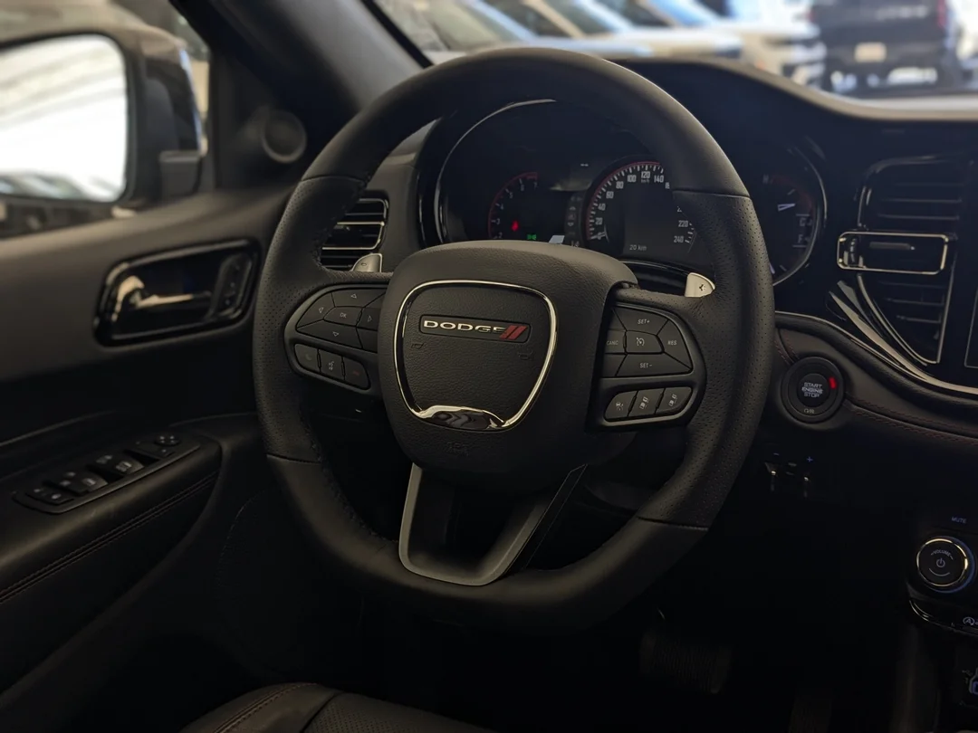New 2026 Black Dodge GT Plus - - AWD - GT Plus Pkg (2BH) - 2nd Row Captain Chairs - Leather?Faced Bucket Seats & More! image 15