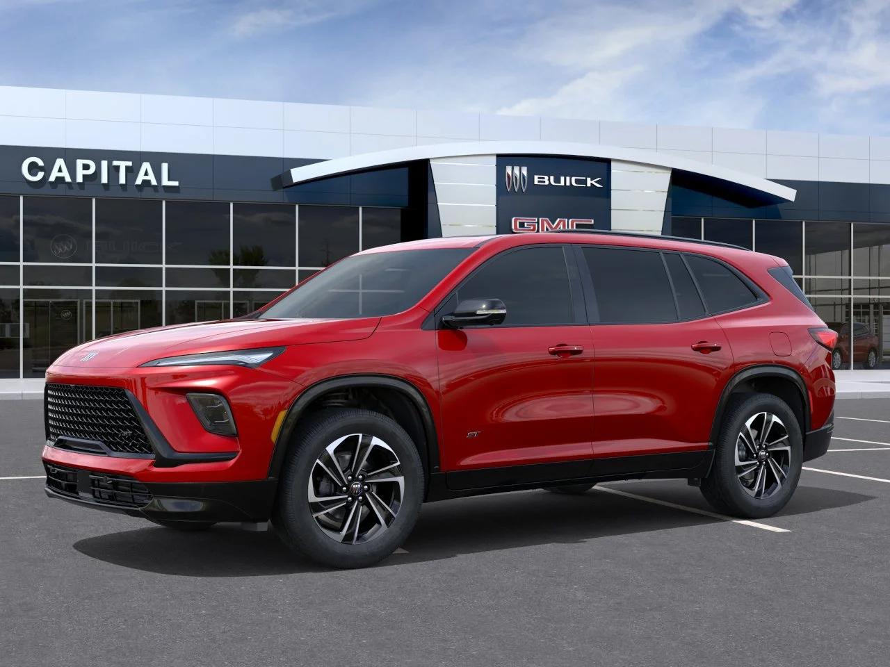 New 2027 Cherry Red Tintcoat Buick Sport Touring AWD image 3