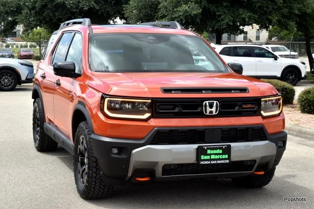 New 2026 Sunset Orange Honda TrailSport Elite image 2