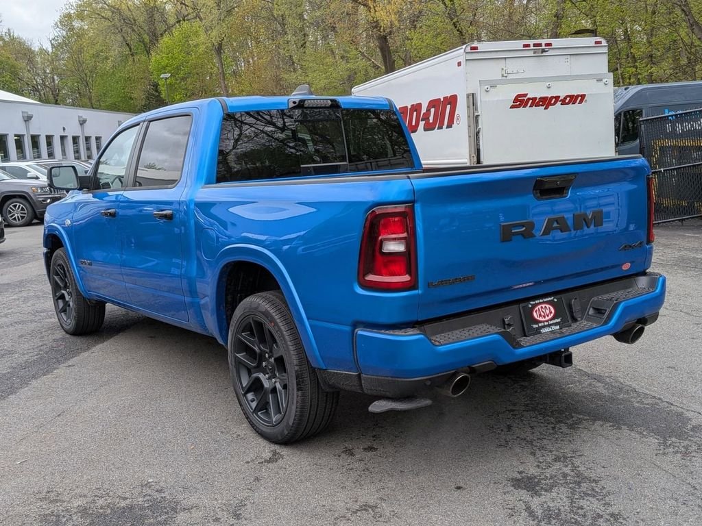 New 2026 Hydro Blue Pearl-Coat Exterior Paint RAM Laramie image 8