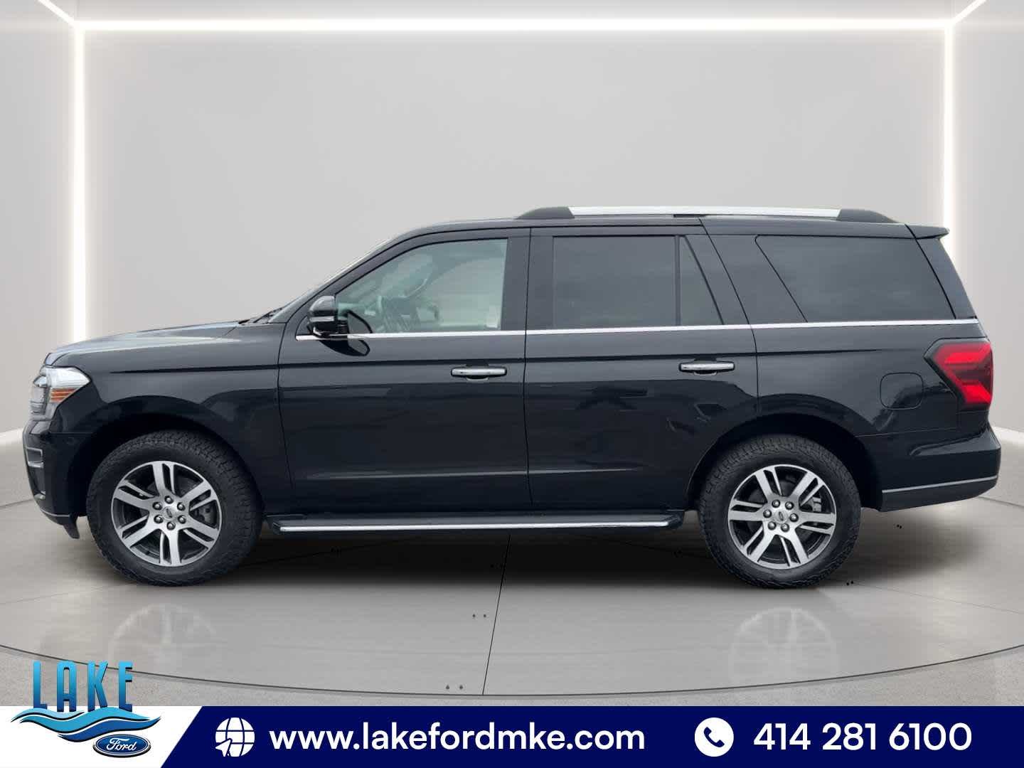 Used 2023 Agate Black Metallic Ford Limited image 5
