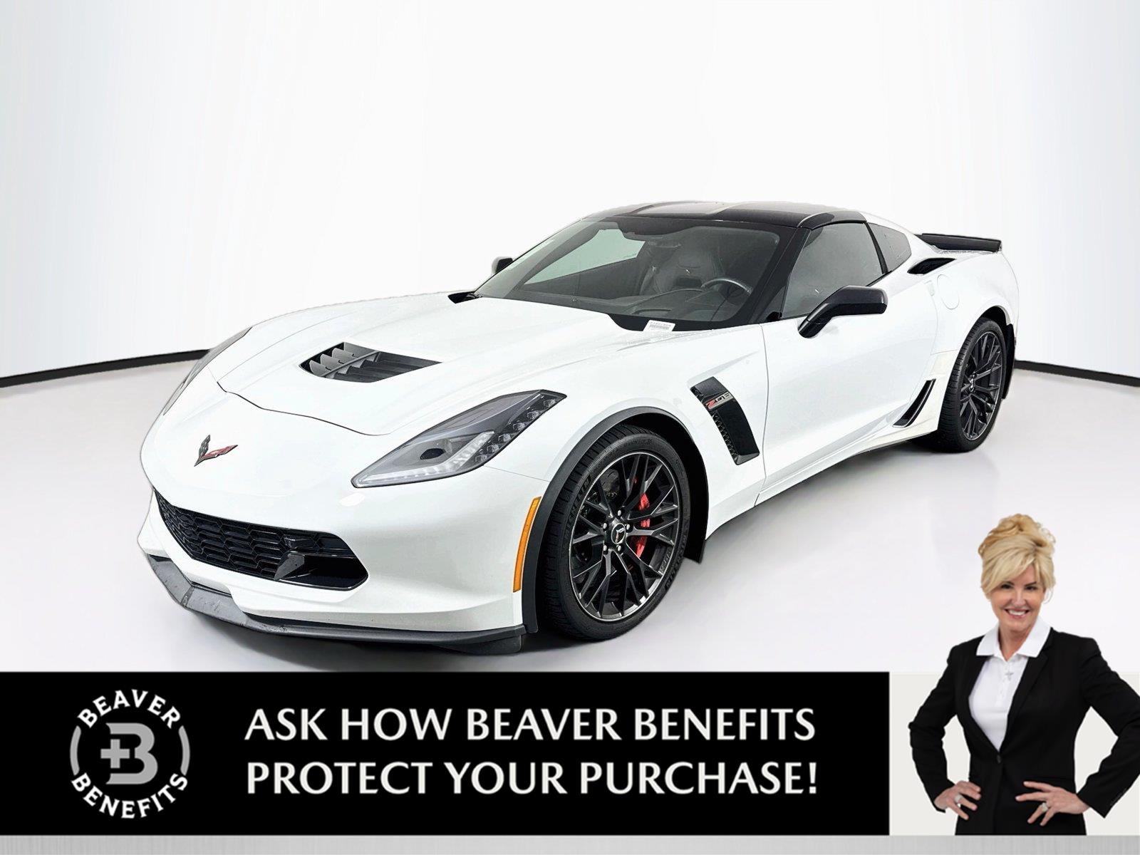 Used 2016 Arctic White Chevrolet Z06 2LZ image 1