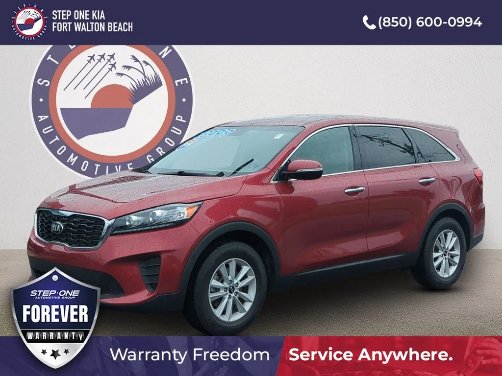 Used 2019 Red Kia LX image 1