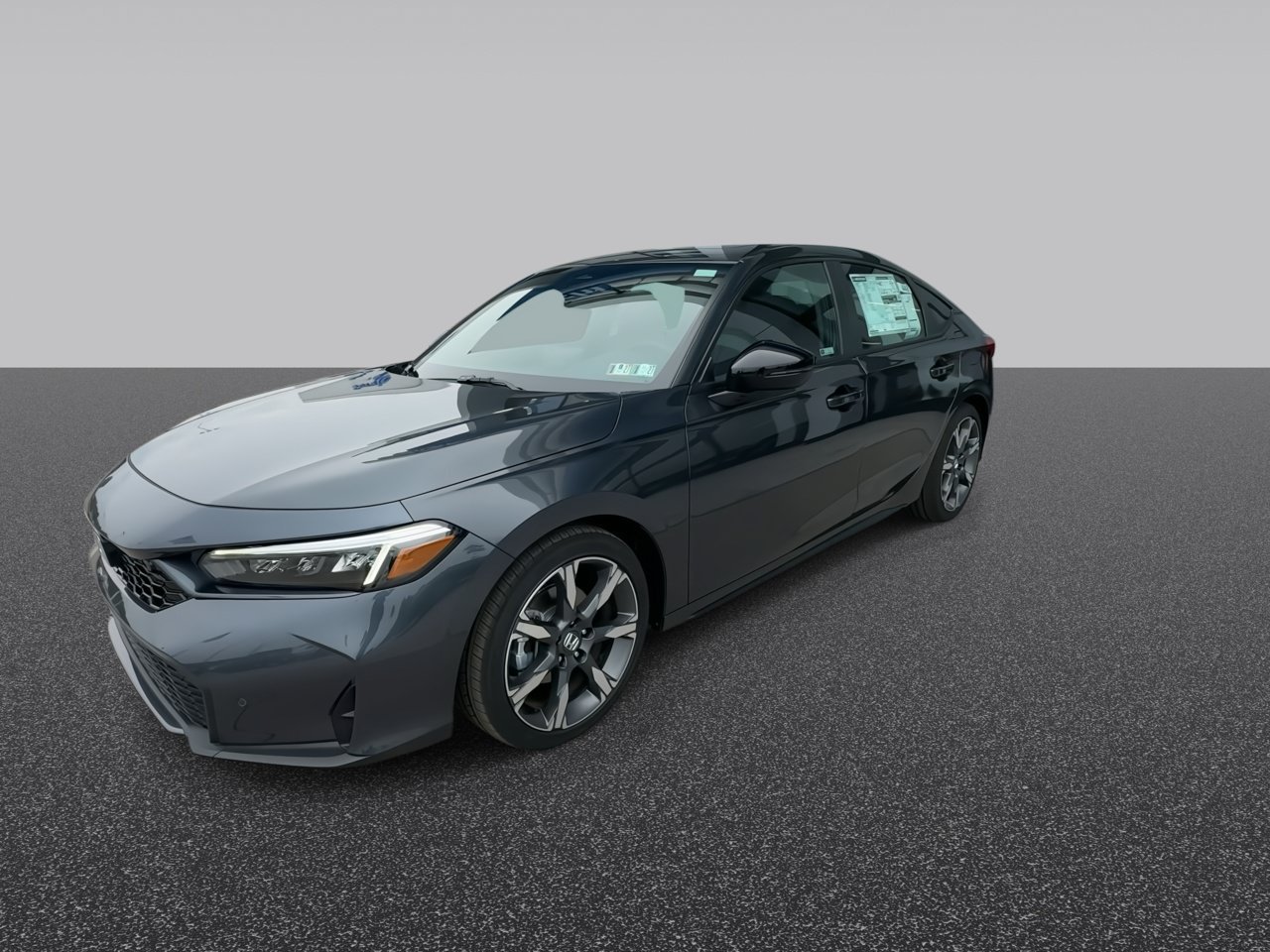 New 2026 Meteorite Gray Metallic Honda FWD Touring Hybrid image 4