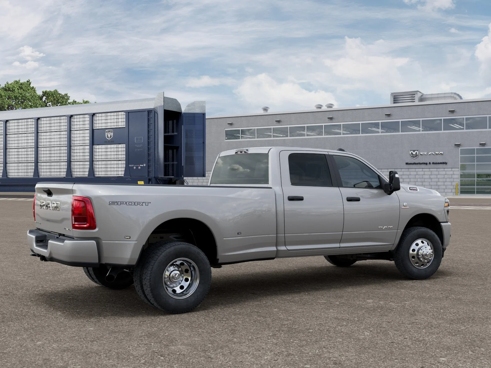 New 2026 Silver-Zynith Exterior Paint RAM Big Horn image 23