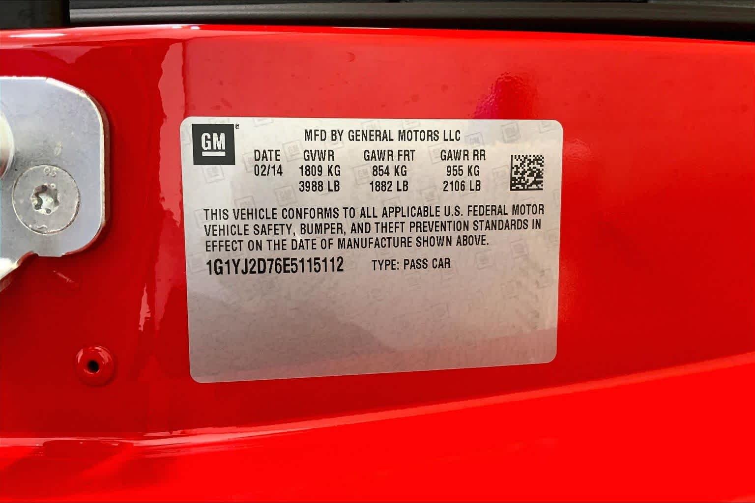 Used 2014 Torch Red Chevrolet Z51 2LT image 31