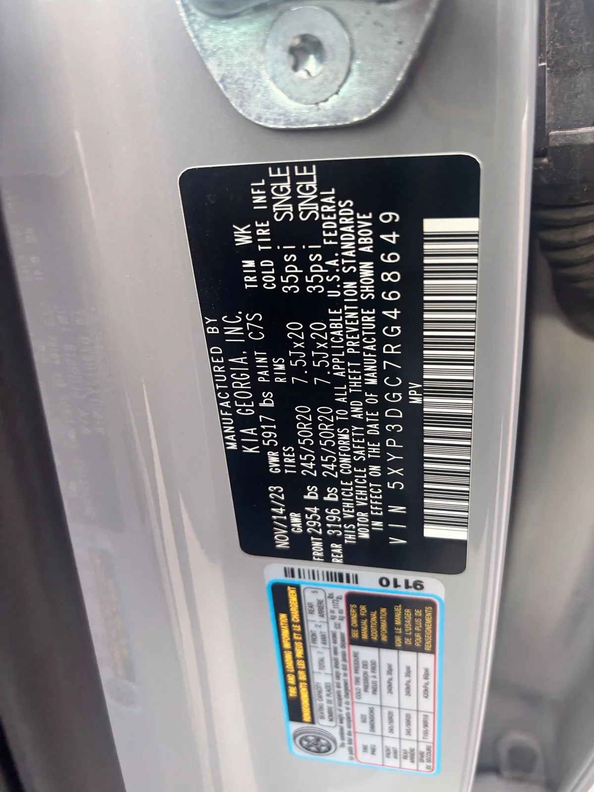 Used 2024 Gray Kia EX X-Line image 11