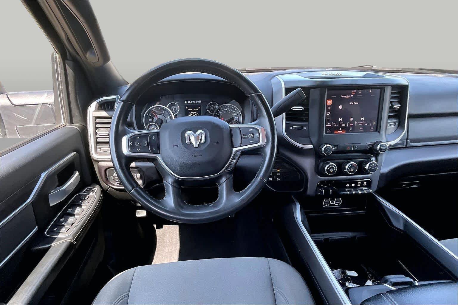 Used 2024 Bright White Clearcoat Ram Big Horn image 6