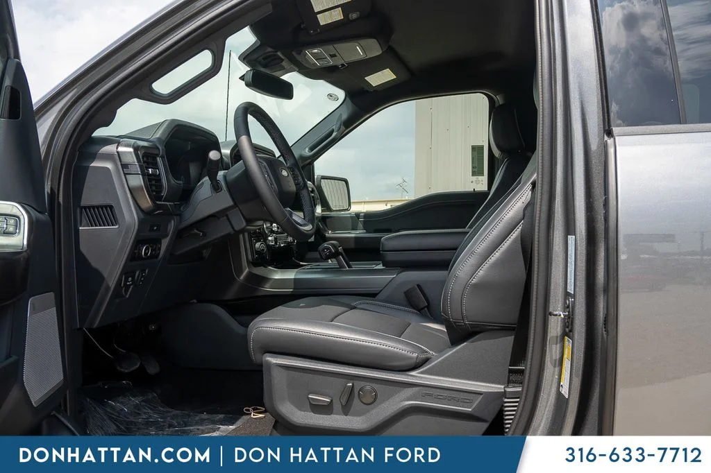 New 2026 Carbonized Gray Metallic Ford Lariat® image 4